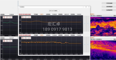 高炉铁水温度红外检测