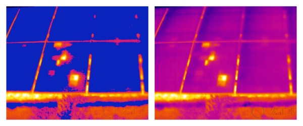 光伏电站温度监测  热成像技术让光伏板风险可视化