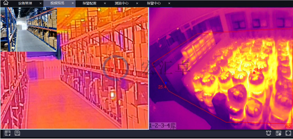红外热成像在仓储安全监测中的应用