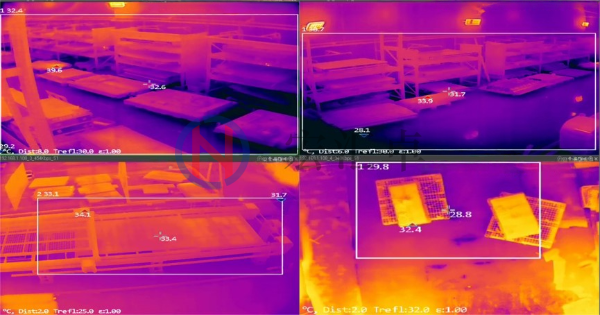 锂电池仓储红外监测：24小时无死角监测