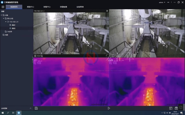 精准热画像：热成像仪实现传送皮带温度全域可视化