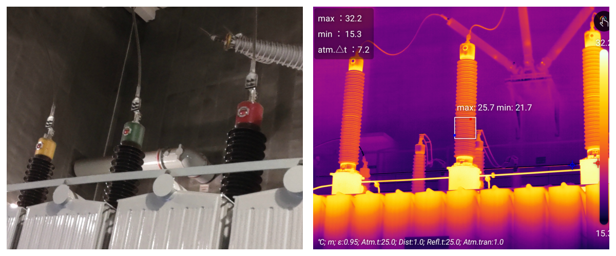 风力发电升压站红外热成像在线监测